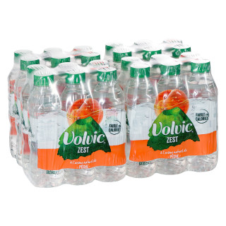 Eau Volvic touche de thé saveur pêche pack de 24 * 50 cl